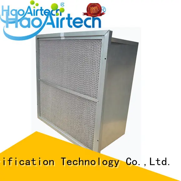 HAOAIRTECH ulpa h14 hepa filter with big air volume for dust colletor hospital 1