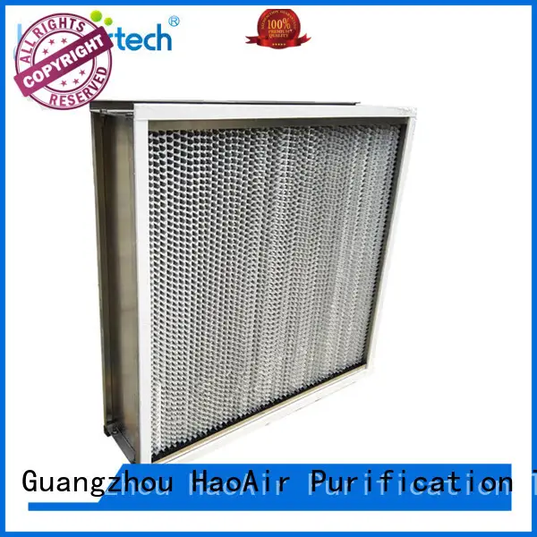 v bank h12 hepa filter with flanger for dust colletor hospital 1