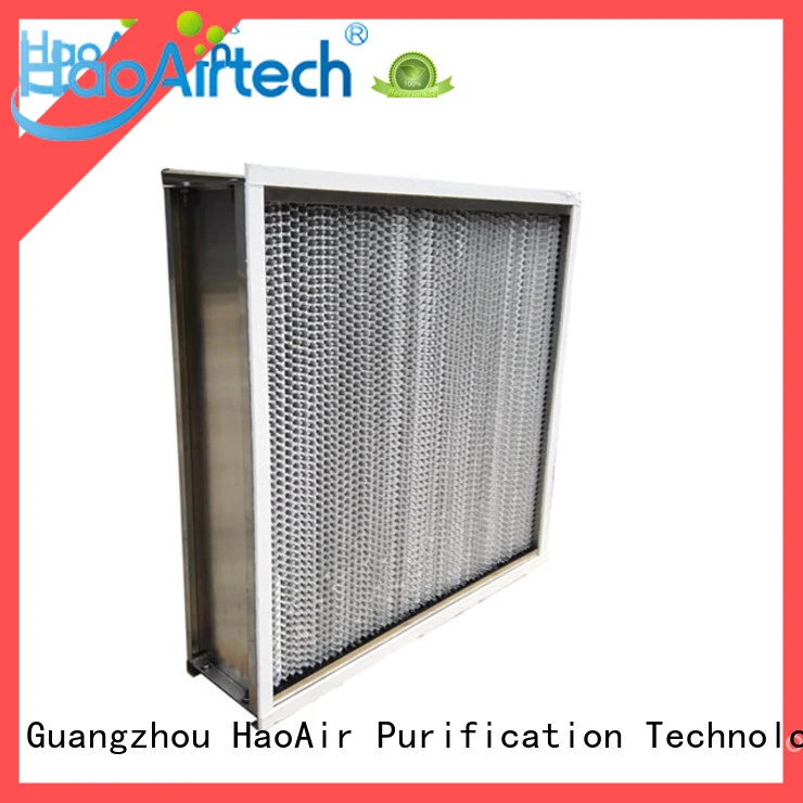 replaceable ulpa filter with dop port for air cleaner 1