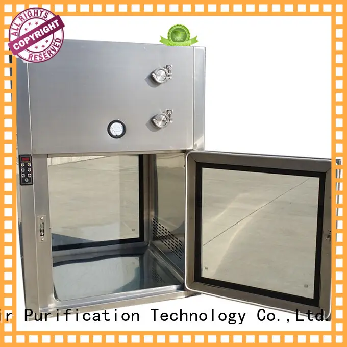 HAOAIRTECH dynamic pass box with arc design gmp standard for hvac system 1