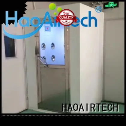 vertical clean room manufacturers with automatic swing door for oil refinery 1