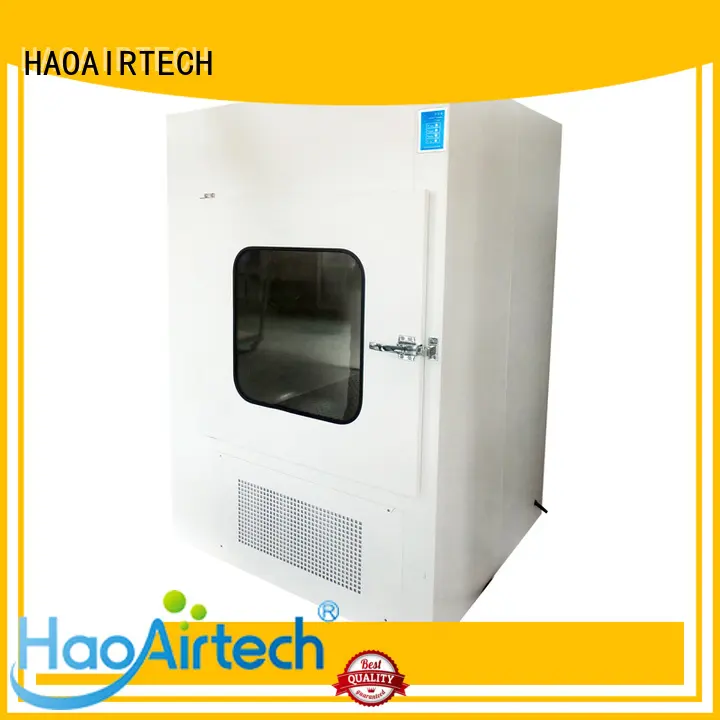 electronic dynamic pass box with laminar air flow for hvac system 1