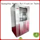 plc control system air shower system with automatic swing door for ten person 1