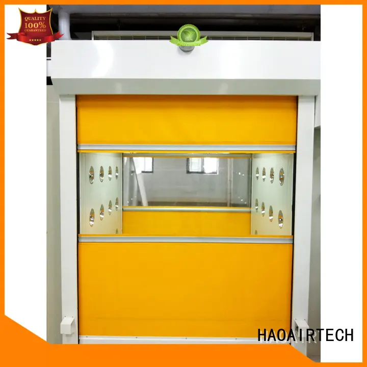 HAOAIRTECH air shower room with stainless steel for ten person 1