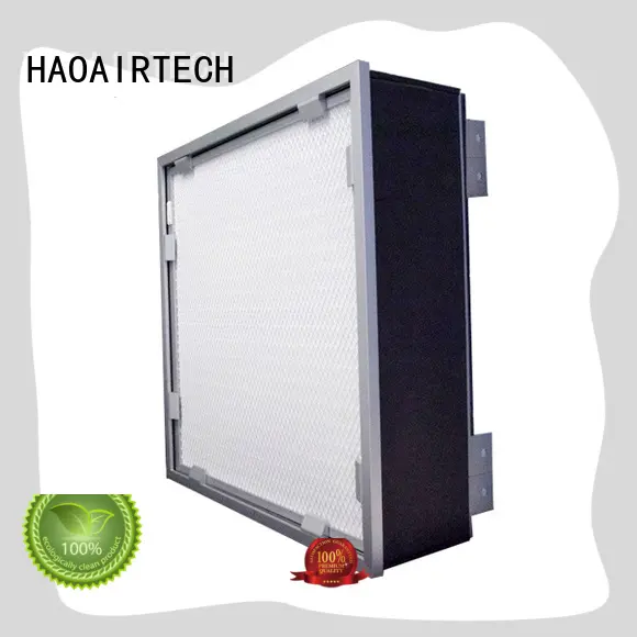 HAOAIRTECH air filter hepa with one side gasket for electronic industry1 1