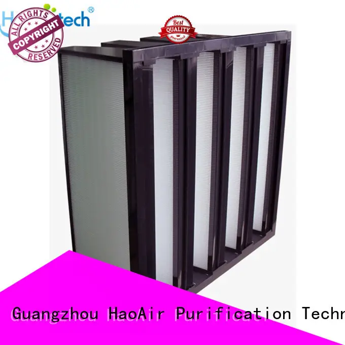 HAOAIRTECH Rigid box filter with big air volume for commercial buidings 1