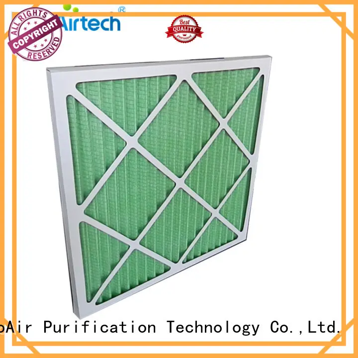 HAOAIRTECH primary pleated filter with metal frame for clean return air system 1