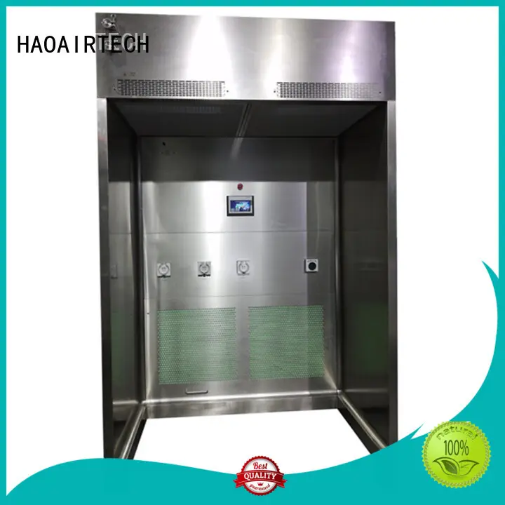 HAOAIRTECH weighing booth with lcd touchable screen display for pharmaceutical factory 1