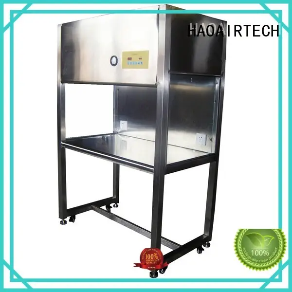HAOAIRTECH air flow hood with hepa filtred for biology horizontal 1