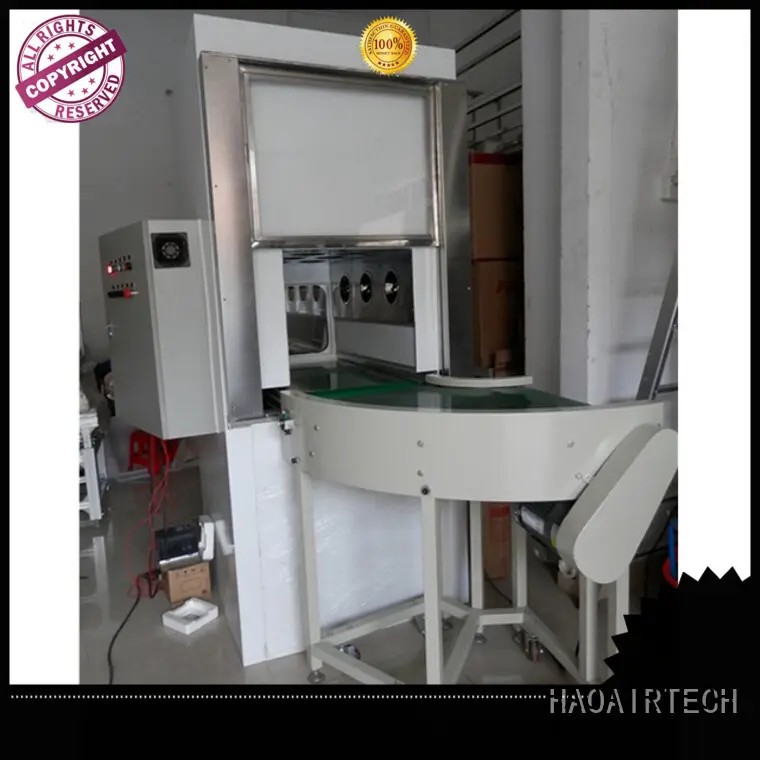 HAOAIRTECH pass box clean room with arc design gmp standard for clean room purification workshop 1