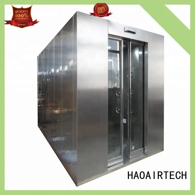 intelligence air shower system with stainless steel for pallet cargo 1