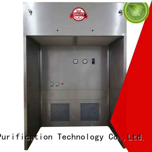 HAOAIRTECH plc controlled powder dispensing booth gmp modular design for dust pollution control 1