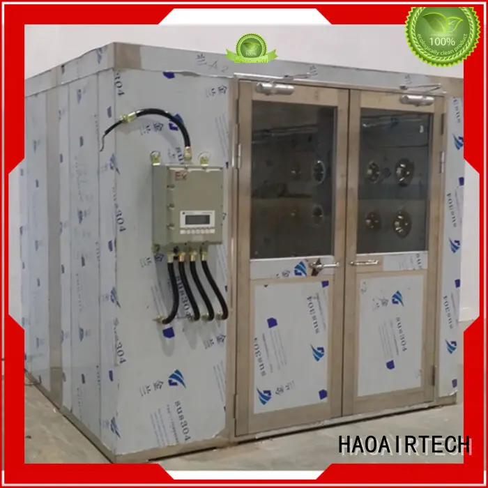 HAOAIRTECH clean room manufacturers with stainless steel for pallet cargo 1