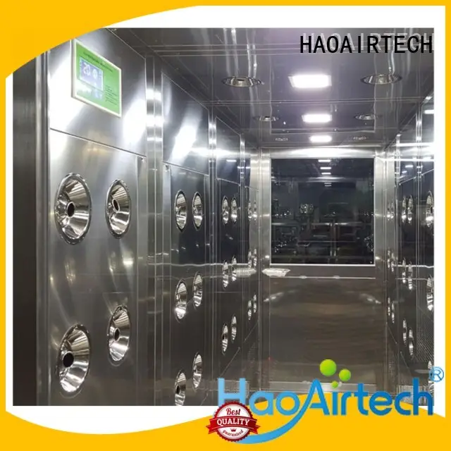 vertical air shower system with top side air flow for forklift 1