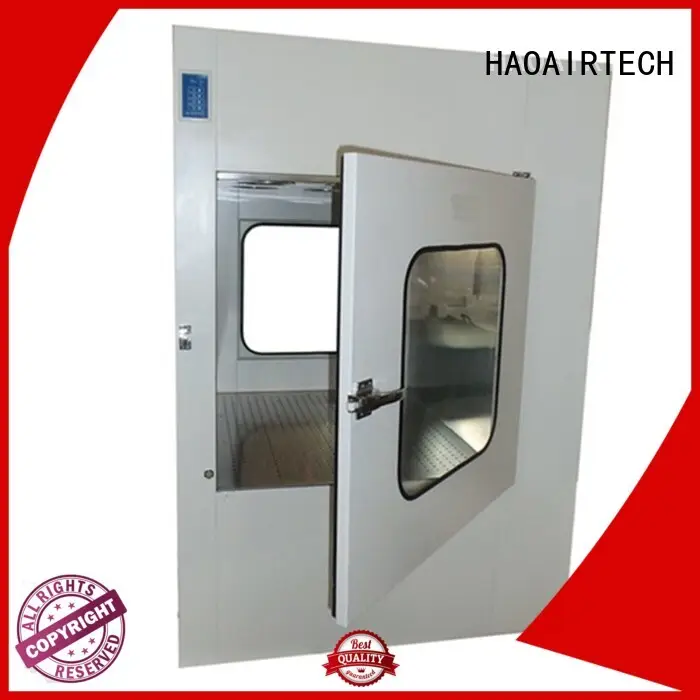 HAOAIRTECH dynamic pass box with conveyor line for hospital1 1