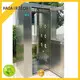 blowing air shower with automatic swing door for oil refinery 1
