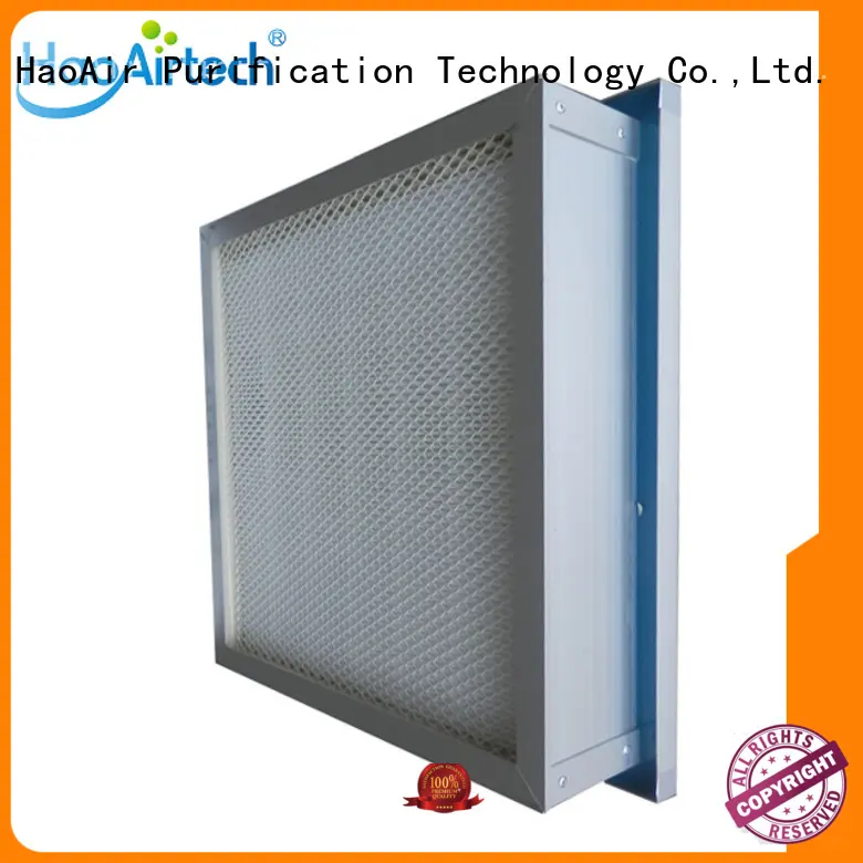 HAOAIRTECH hepa filter manufacturers with big air volume for electronic industry 1
