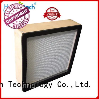 HAOAIRTECH gel seal ulpa filter with al clapboard for dust colletor hospital 1