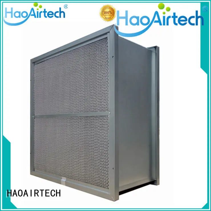 replaceable ulpa filter with al clapboard for dust colletor hospital 1