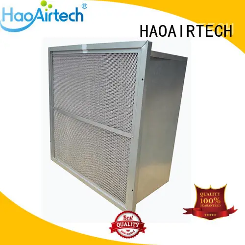 HAOAIRTECH knife edge ulpa filter with one side gasket for air cleaner 1