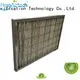 HAOAIRTECH pleat high temperature filter with alu frame for spraying plant 1