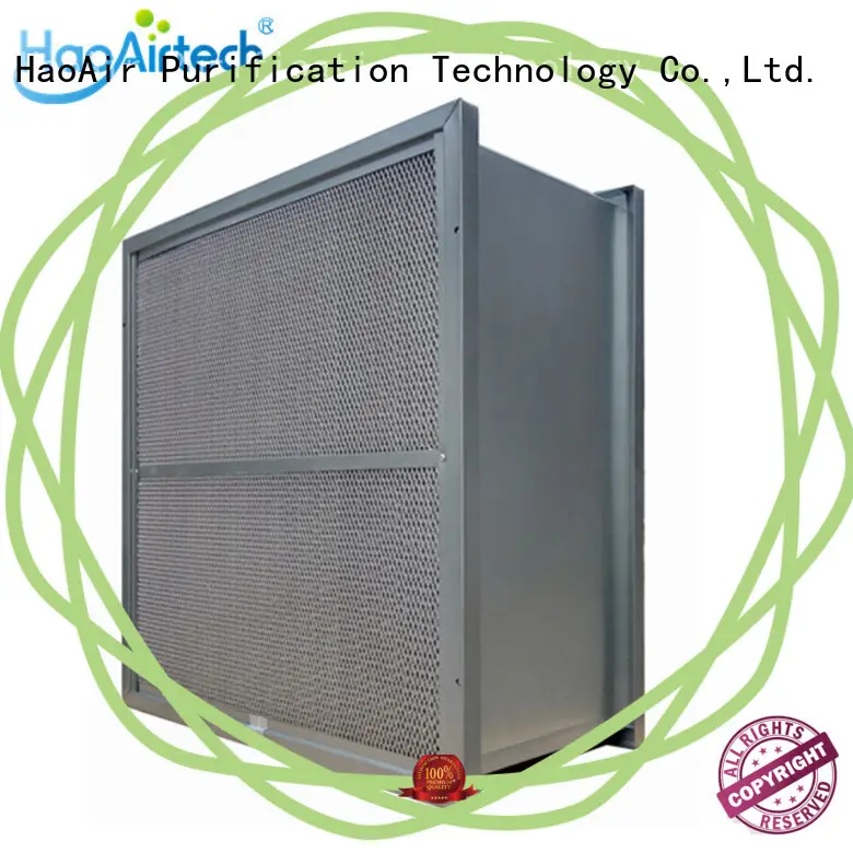 HAOAIRTECH high temperature air filter manufacturer for spraying plant 1