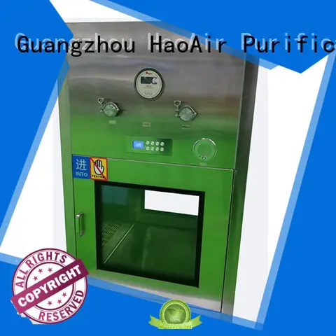 HAOAIRTECH cleanroom pass box with laminar air flow for hvac system1 1