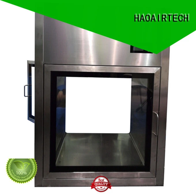 coldrolled steel pass box with laminar air flow for hospital 1