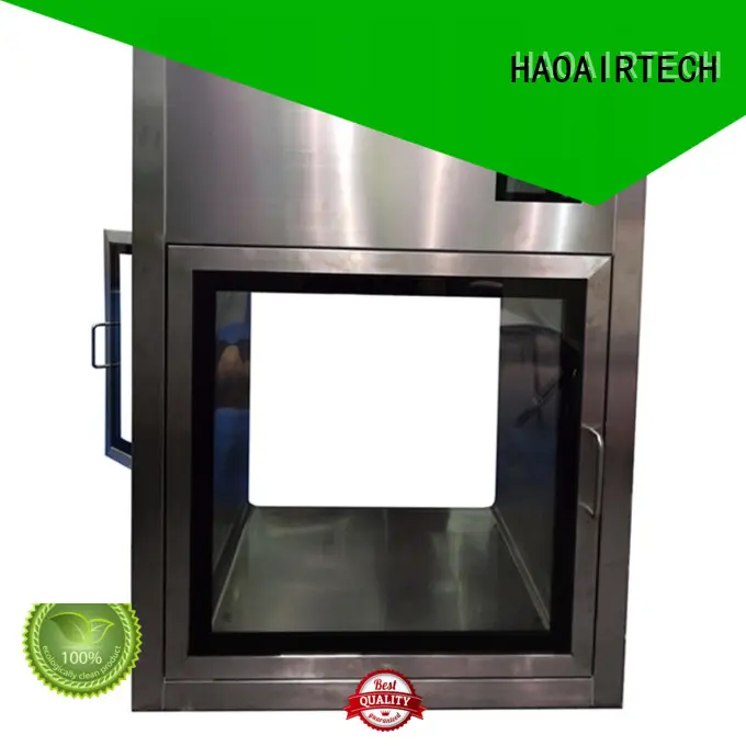 coldrolled steel pass box with laminar air flow for hospital 1