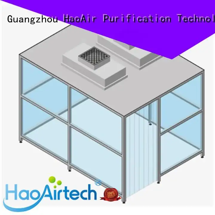 HAOAIRTECH clean room manufacturers with antistatic vinyl curtain for sterile food and drug production 1
