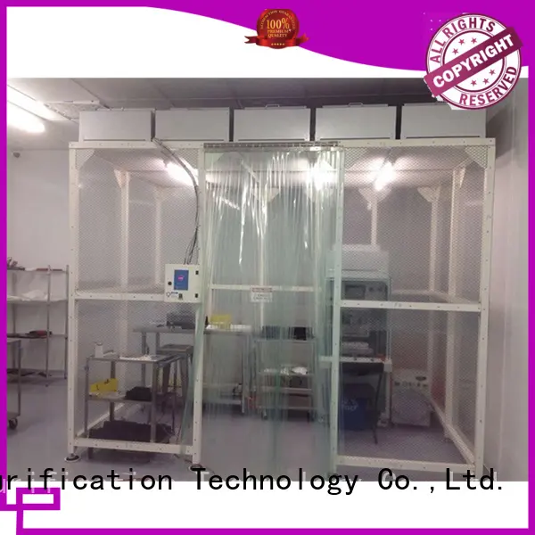 portable clean room construction vertical laminar flow booth for sterile food and drug production 1