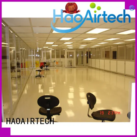 HAOAIRTECH high efficiency cleanroom systems with constant temperature and humidity controlled for semiconductor factory 1