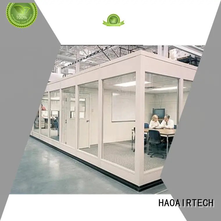 HAOAIRTECH portable clean room with constant temperature and humidity controlled online 1