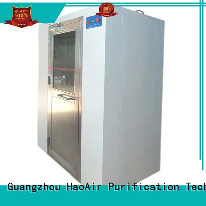 HAOAIRTECH air shower system with stainless steel for large scale semiconductor factory 1