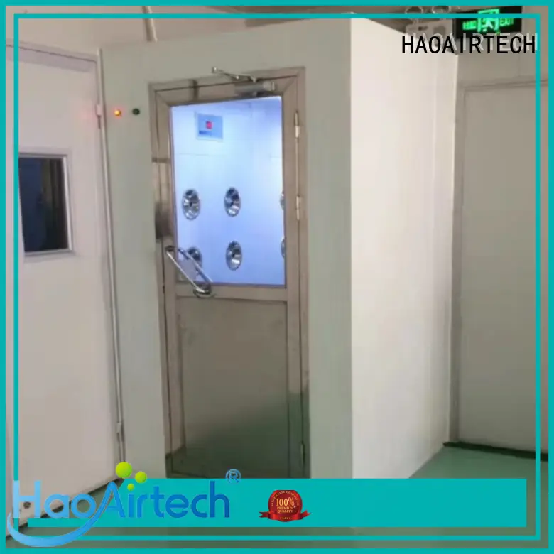 HAOAIRTECH intelligent air shower system with stainless steel for forklift 1