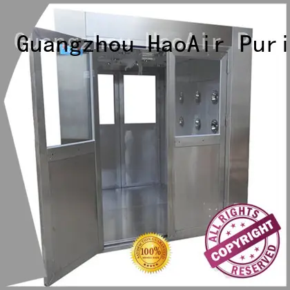 HAOAIRTECH air shower design with stainless steel for oil refinery 1