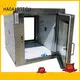 HAOAIRTECH interlocking pass box clean room with arc design gmp standard for cargo 1