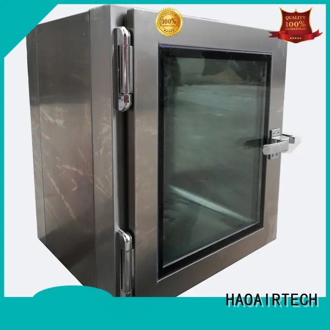 HAOAIRTECH pass box manufacturers with conveyor line for electronics factory 1