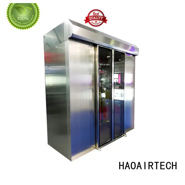 fast rolling air shower channel for pallet cargo 1
