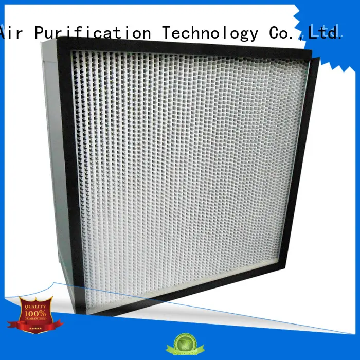 HAOAIRTECH hepa air filter with dop port for electronic industry 1