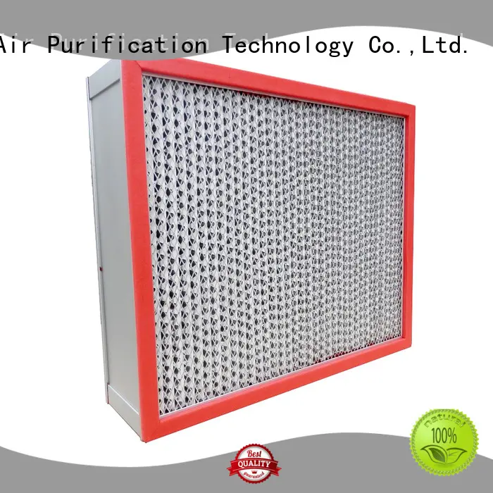 HAOAIRTECH pleat hepa air filters for home with large air volume for filtration pharmaceutical factory 1
