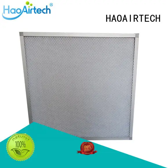 efficient panel air filter with aluminum frame for centralized ventilation systems 1