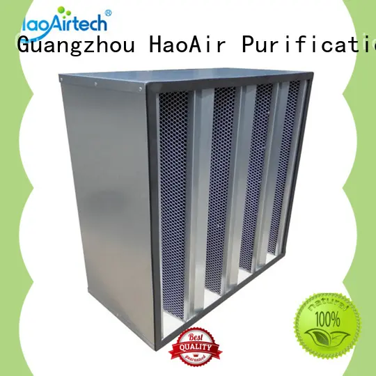 HAOAIRTECH particles gas phase air filter with big air volume online 1
