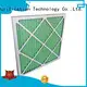 professional Pleated Air Filter with cardboard frame for clean return air system 1