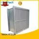 HAOAIRTECH Rigid box filter with two side flang for food and beverage 1