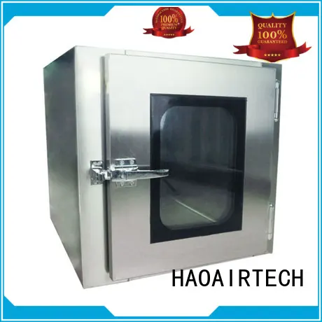 HAOAIRTECH pass box manufacturers with arc design gmp standard for hospital1 1