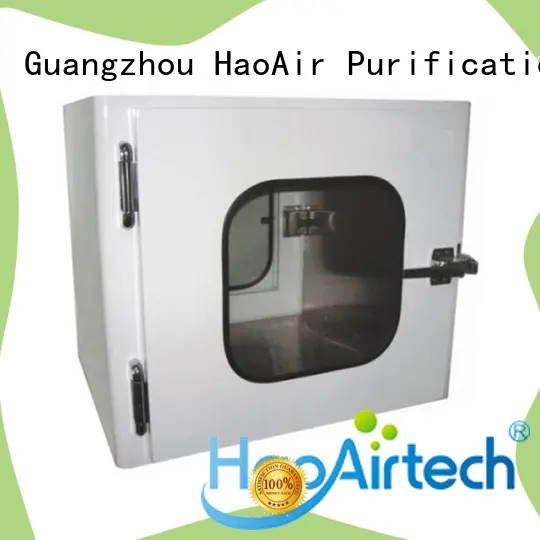HAOAIRTECH dynamic pass box with laminar air flow for cargo 1
