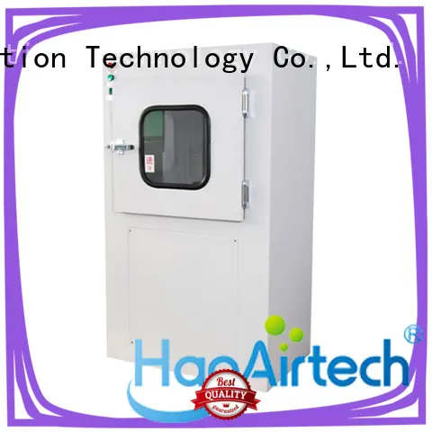HAOAIRTECH pass box clean room with laminar air flow for cargo 1