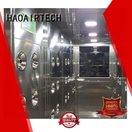 fast rolling air shower price channel for pallet cargo 1