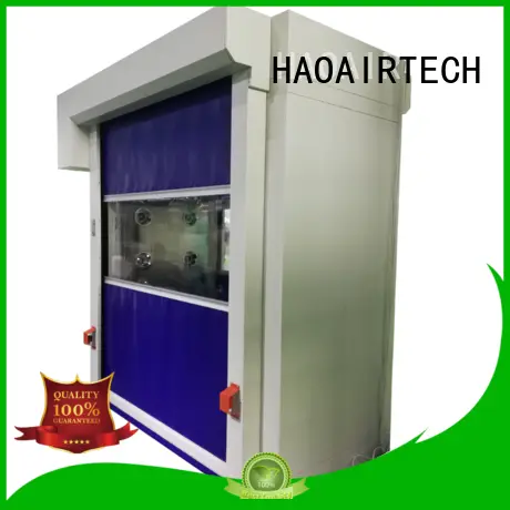 HAOAIRTECH air shower room with top side air flow for oil refinery 1